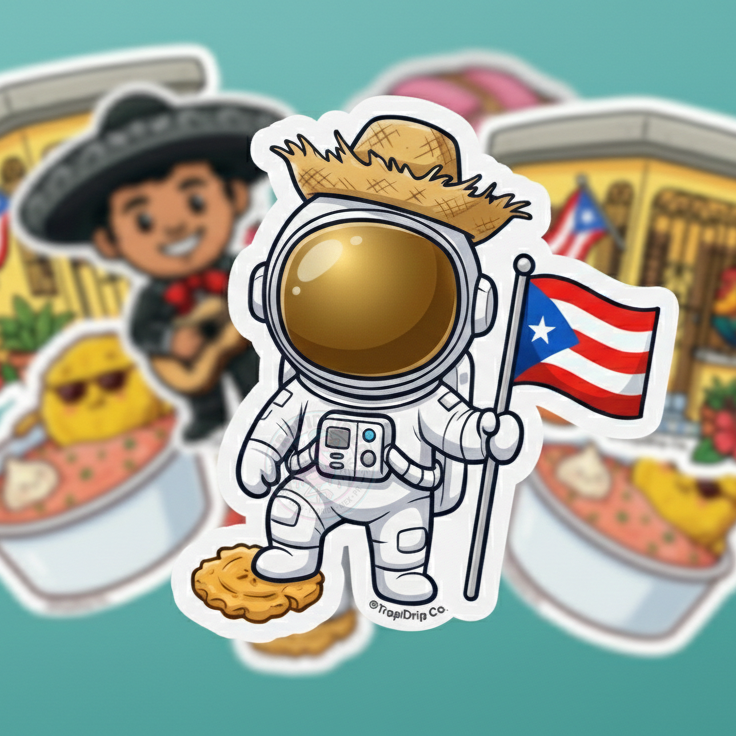 Shop All Latino Stickers | TropiDrip Co.
