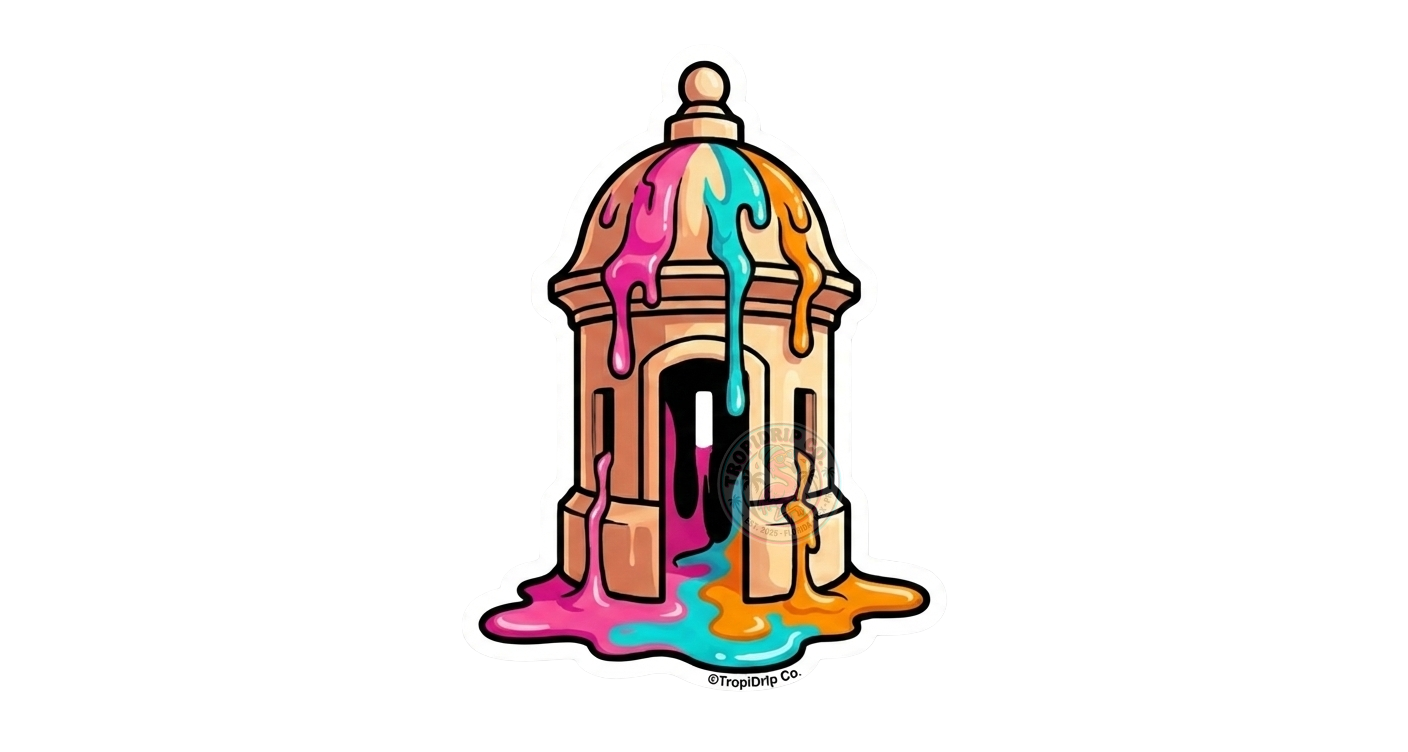 La Garita Drip (Puerto Rico) - Vinyl Sticker