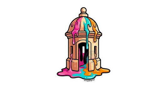 La Garita Drip (Puerto Rico) - Vinyl Sticker