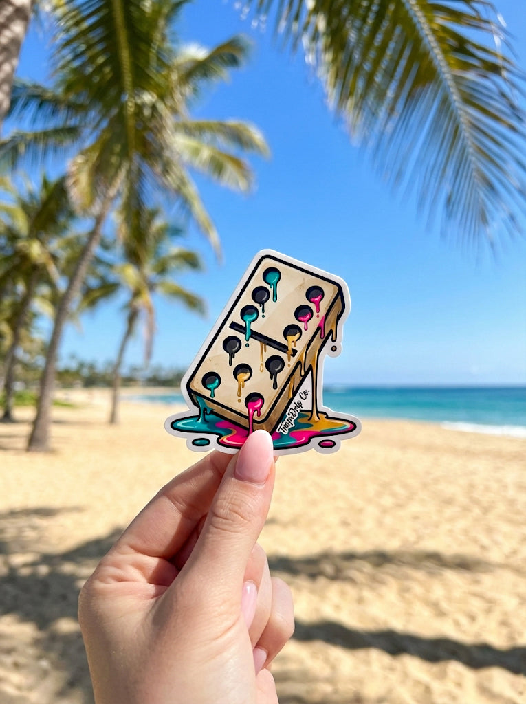 El Dominó Drip - Vinyl Sticker