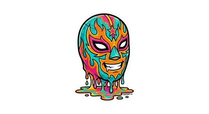 El Luchador (Mexico) - Vinyl Sticker