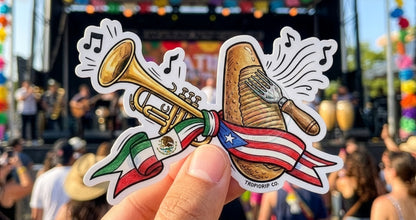 El Parrandero (Bicultural) -  Vinyl Sticker